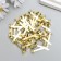 Brads for creativity metal "gold" set 50 pcs 2.5 cm