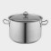 Pan, 9 l, d = 28 cm, h = 17.5 cm, metal cover, triple bottom, induction