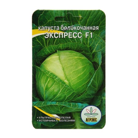 Cabbage Cabbage seeds "Express", 0.2 g