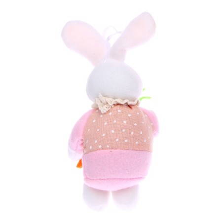 Soft toy "Rabbit with carrots", on the suspension, the color of mix-1