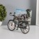 Photo frame Plastic with clock "Bicycle" 10x15 cm, 18x22 cm
