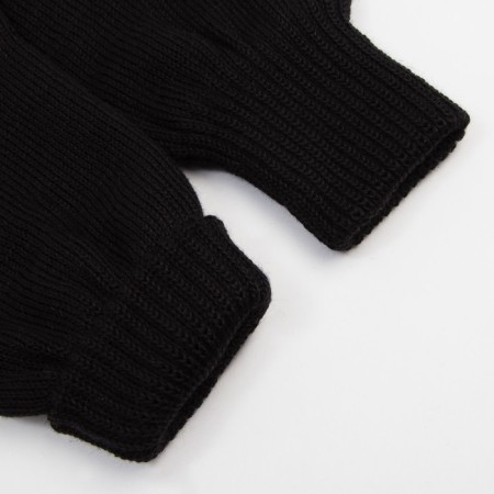 Gloves, black color, size 20-2