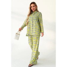 Female set: shirt, trousers, size 52