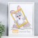 Photo frame plastic "Aron" 30x40 cm, white