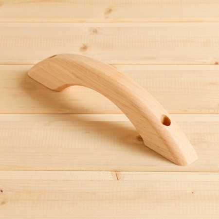 Wooden door handle 22.5 cm, alder