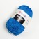 Yarn "Macrame Macrama" 100% polyester 130m/90g (139 T. Biryuza)
