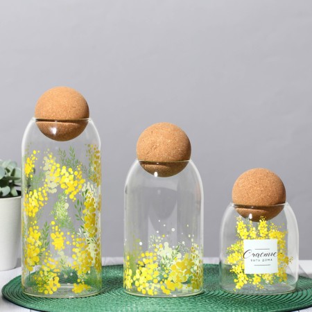 Bank for storage "Tender Mimosa", 1000 ml-4