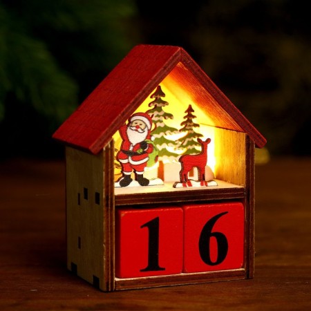 Eternal calendar "New Year's fairy tale" 8 × 5.2 × 10.5 cm-3