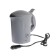 Airline car kettle, 12 V, gray plastic