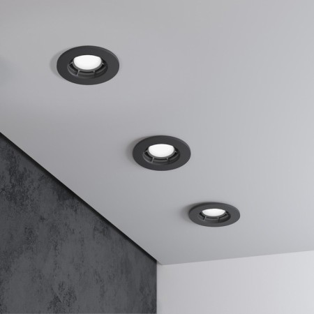 Building Light Elektrostandard, Asimo, 95x95x52 mm, GU10, black color-1