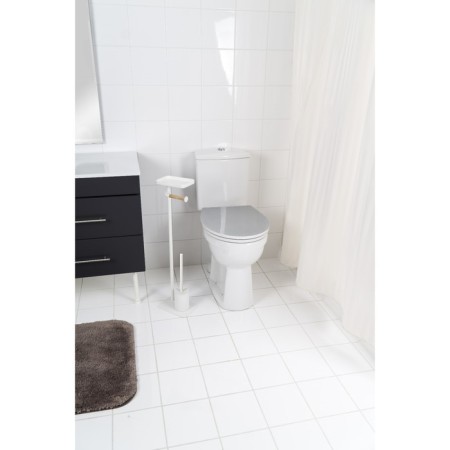 Floor stand for Albany toilet, white color-2