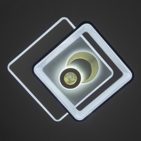 VILSA lamp LED 156W white-black 50x50x7 cm Bayerlux-2