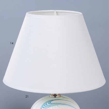 Board Lamp "Adelela" E14 40W white 19.5x19.5x27.5 cm-3