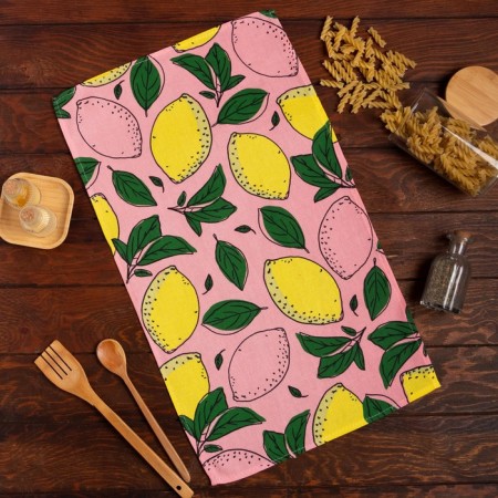 Towel kitchen shade Lemon 35x60 cm, 100% cotton, 160g/m2