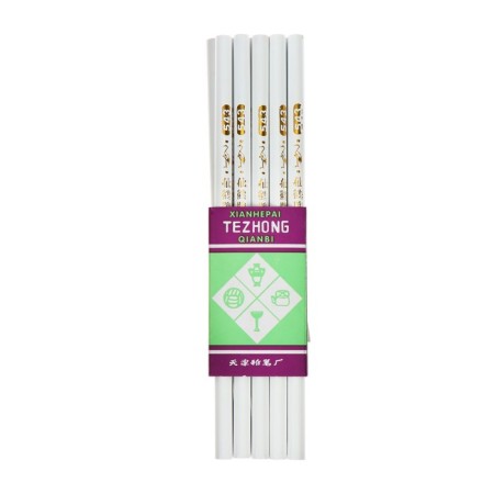 Colored pencil for different surfaces (glass, fabric, metal, plastic, rubber) white-3