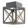 Landscape ceiling Lamp Novotech. Dantela, 10W, LED, 209x168x168 mm, dark gray color