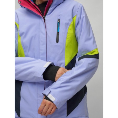 Ski costume is female, size 50, purple color-5