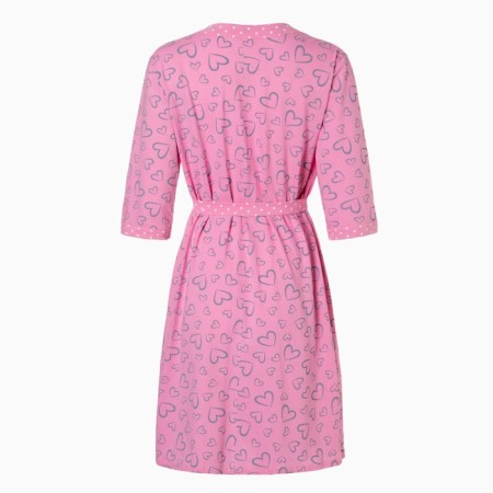 Female set (shirt/robe) for pregnant women, pink color, size 46-7