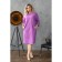 Female dress, size 56, purple color