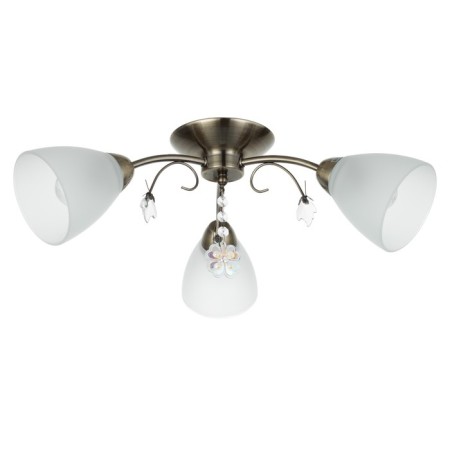Olivia chandelier 3x40W E27 bronze 45x43x20 cm