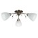Olivia chandelier 3x40W E27 bronze 45x43x20 cm