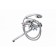 Fauzt FZS-421-07 bath mixer, two-wound, long spout, shower, chrome
