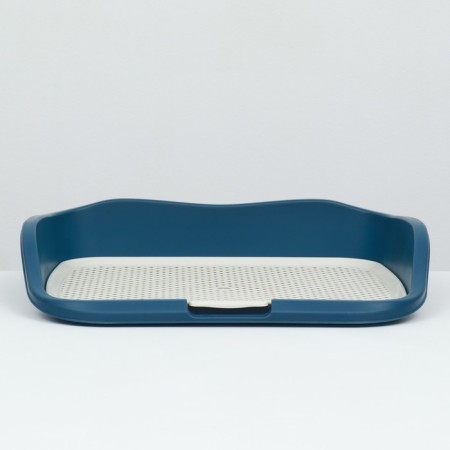 Dog toilet, 55 x 46 x 12 cm, blue-3