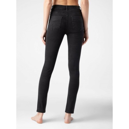 Women's jeans modeling Conte Elegant Skinny, size XL, color Washed Black-1