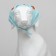Animal scarf "Happy birthday", 15 x 12 x 1 cm, blue