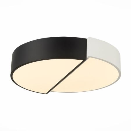Ceiling EVOLUCE lamp. Sle200642-01. Meta. 1x36 W, LED, 3000K/4000k/6000k, 2160 LM, 50x50x10 cm, white, black color-5