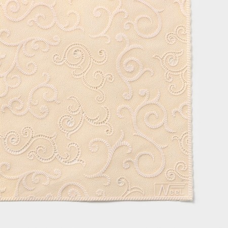 Openwork napkin for the table “Tenderness. Turns ", 45 × 30 cm, beige color-1