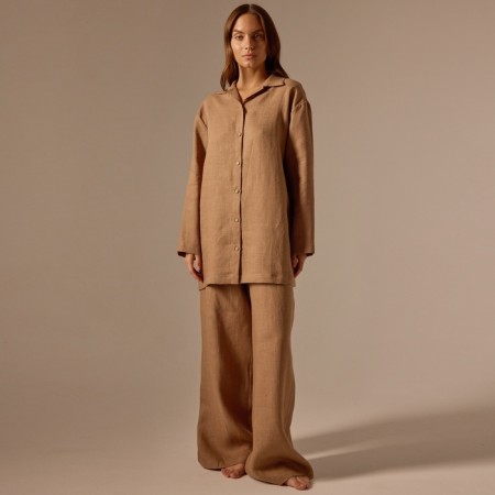 Female featherbone (shirt and trousers) SL Home p. XL, coffee