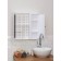 Hilton Premium Right bathroom set, white color
