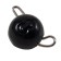 Cargo Cheburashka painted collapsible Yaman 10 pcs., 8 g, black