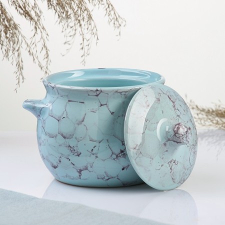 Ceramic Pikanto baking pot 0.65l / 12.5x11.5cm, romance-1
