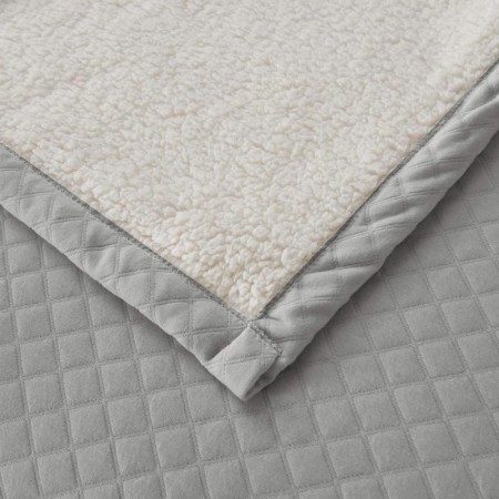 Grand cover, size 220x240 cm, gray color-3