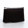 Lightning cosmetic bag, brown color