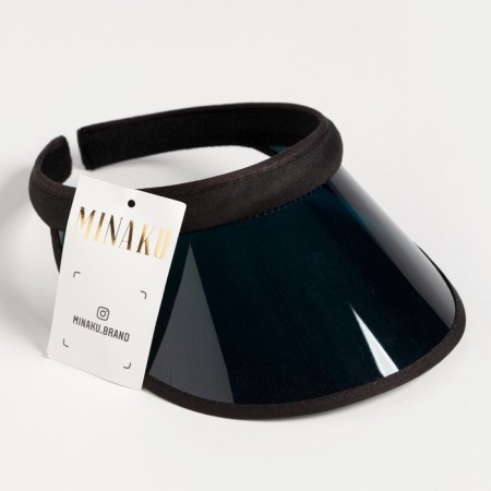 Feminine visor minaku color black, rr 56-58-6
