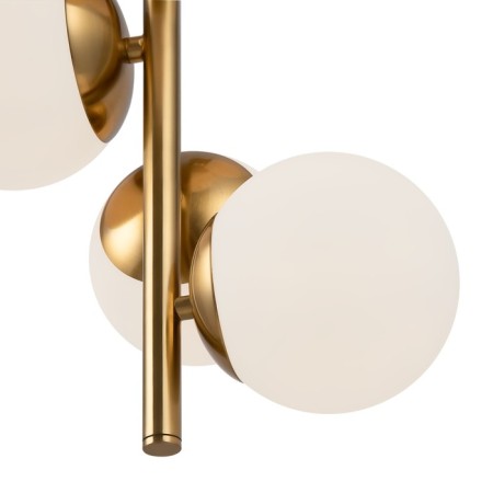 Suspended lamp Freya Fr5199PL-05BS1 Zing, 300x300x1018 mm, E27, 5x60W, brass color-7