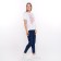 Women's T -shirt "Dragon", white color/Red print, size 44