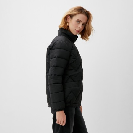 Women's jacket on the lightning collorista Black, river 50-3