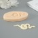 Mold Silicon "Smooth Snake" 0.3x6x2.5 cm