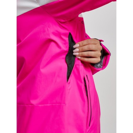 Ski costume is women's winter, size 48, pink color-11