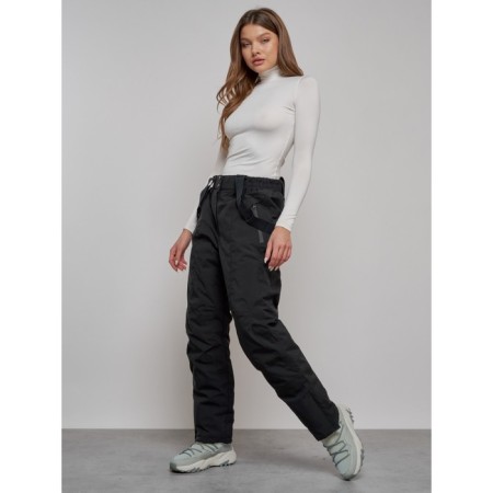 Ski costume Women Winter, size 46, black color-13