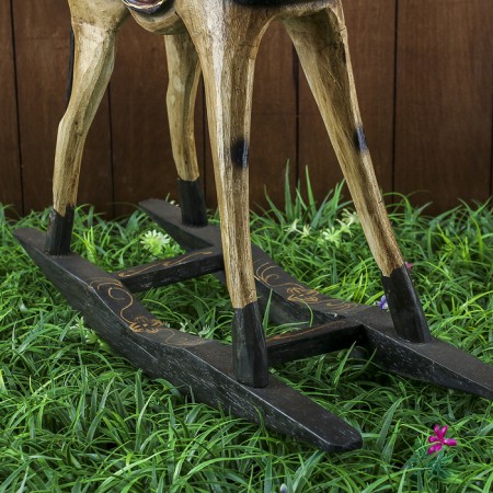 Souvenir tree "Horse rocking" 45x12x45 cm-6