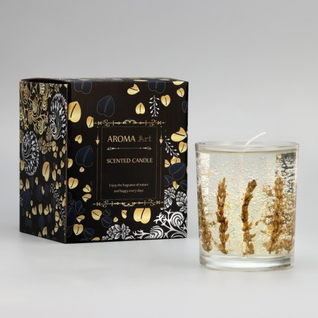 Aromatic candle "Lavender", 200 grams-2