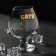 Cognac glass "Dad is always right", 265 ml.