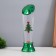 Lava lamp "Christmas tree" LED 3HAAA, USB green 6.5x6.5x23.7cm