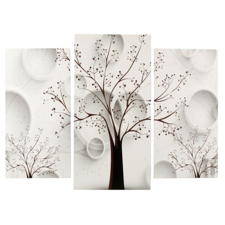 Modular picture "Trees" (2-25x50, 30x60 cm) 60x80 cm