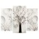 Modular picture "Trees" (2-25x50, 30x60 cm) 60x80 cm